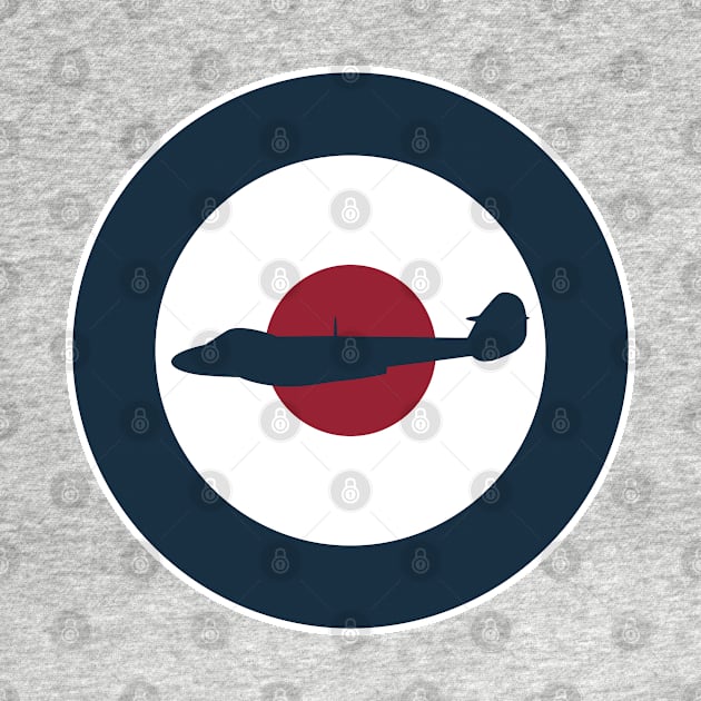 RAF Gloster Meteor (Small logo) by TCP